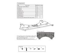 Subaru OEM Black STI Rear Under Spoiler Subaru WRX 2022-2025 | E5610VC110