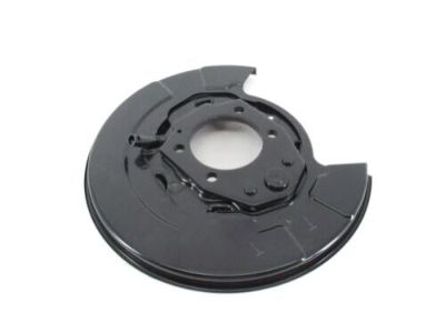 Subaru OEM Brake Backing Plate - Rear Left Hand (08-14 STI) | 26704FG030