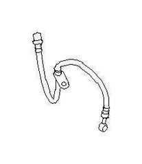 Subaru OEM Brake Hose F Left-hand Subaru WRX 2023-2025 | 26540VC090