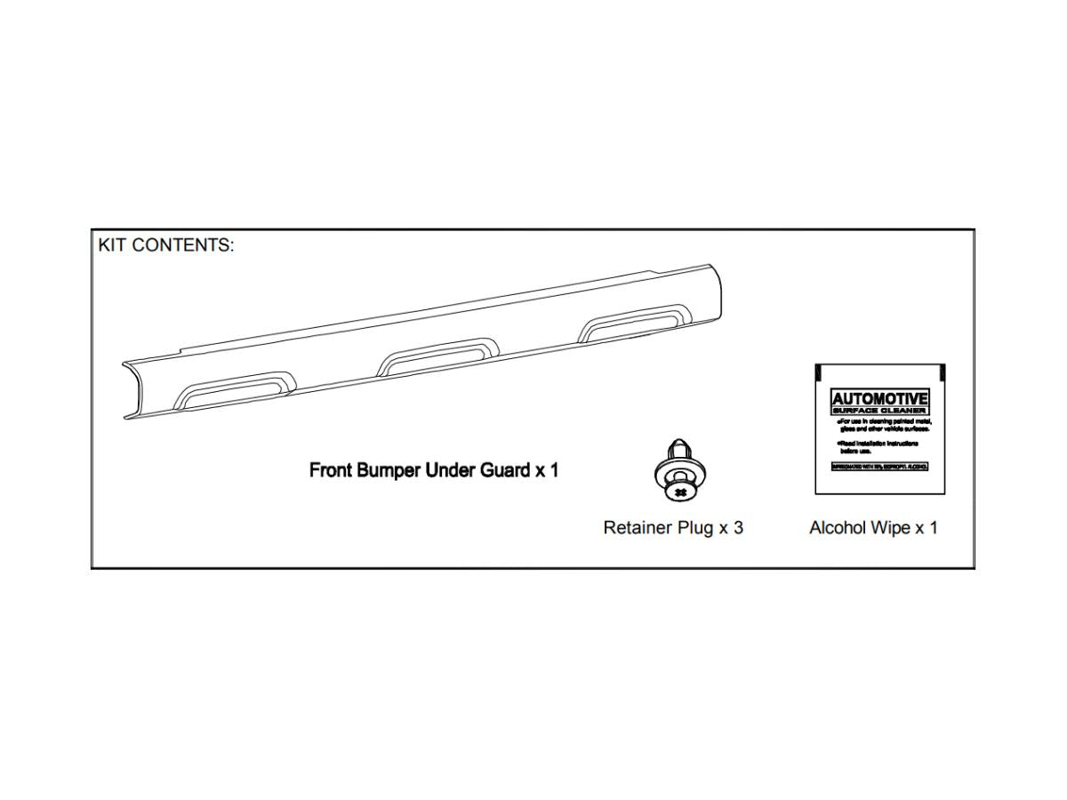 Subaru OEM Bumper Under Guard Front Subaru Crosstrek 2021-2023 | E551SFL200