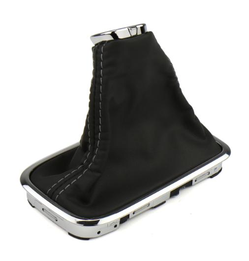 Subaru OEM CVT Shifter Boot w/ Silver Stitching Subaru WRX CVT 2015-2021 | 35133SG000