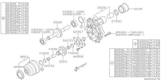 Subaru OEM Center Differential Subaru WRX 2022-2026 | 38913AA230