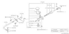 Subaru OEM Clutch Hydraulic Hose | 37251AC001