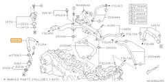 Subaru OEM Coolant Crossover Hose (15-17 Crosstrek) | 99083AA190