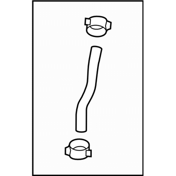 Subaru OEM Coolant Crossover Hose (15-21 WRX) | 21204AB270