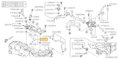 Subaru OEM Coolant Crossover Hose (20-25 Legacy - 25D) | 14088AA070