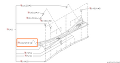 Subaru OEM Cowl Cover Clip (92-00 Impreza) | 91167FA200