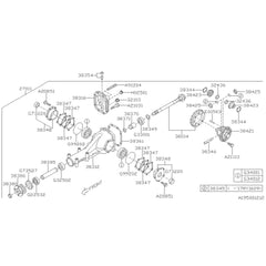 Subaru OEM Differential Pinion Seal R180 Subaru STI 2004-2021 | 806735270
