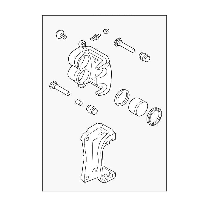Subaru OEM Disc Brake Caliper (Front Right) WRX 2022-2026 | 26292SJ002