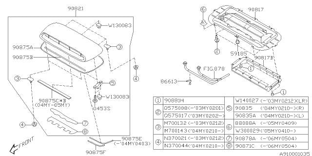 Subaru OEM Duct Bellow - Lower WRX / STI 2006-2007 | 90817FE340