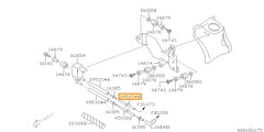 Subaru OEM EGR Hose (06-08 Forester) | 09535A220