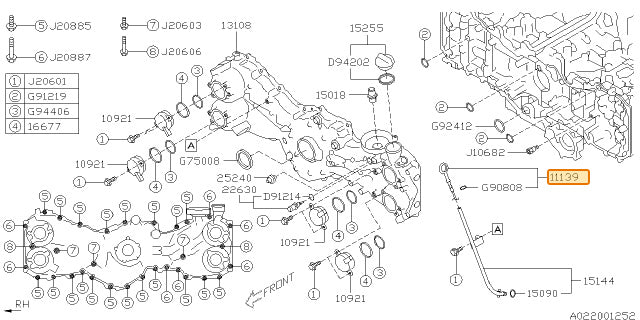 Subaru OEM Engine Oil Dip Stick (13-20 BRZ) | 11139AA030