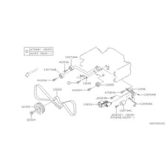 Subaru OEM Engine Timing Belt Idler (small) WRX 2002-2003 | 13073AA200