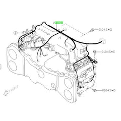 Subaru OEM Engine Wiring Harness (07-09 LGT) | 24020AE050