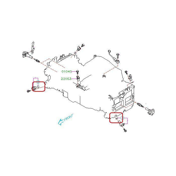 Subaru OEM Exhaust Cam Position Sensor Gasket Subaru STI 2015-2021 | 13099AA020