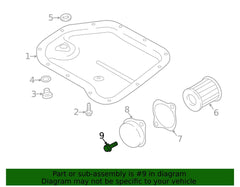 Subaru OEM Filter Bolt Subaru BRZ 2022-2026 | 808208800