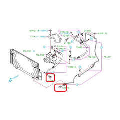 Subaru OEM Flange Bolt - Intake Manifold to TGV-AC Lines WRX 02-26 / STI 04-21 | 010406250