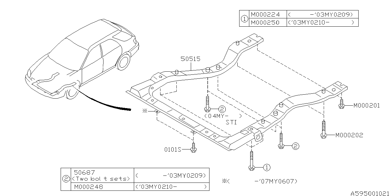 Subaru OEM Flange Bolt | 901000248