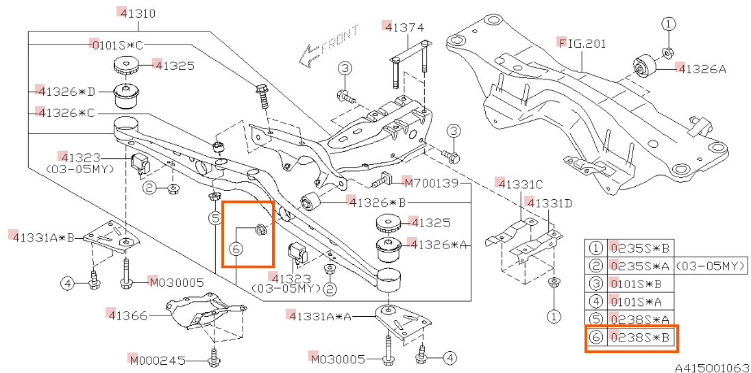 Subaru OEM Flange Nut Subaru WRX / STI / Ascent / BRZ / Crosstrek / Forester / Legacy / Outback | 023812000