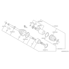Subaru OEM Front Axle Subaru WRX 2011-2014 | 28321SC033