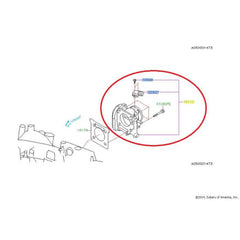 Subaru OEM Fuel Injection Throttle Body 2004-2005 Baja Forester STI | 16112AA110