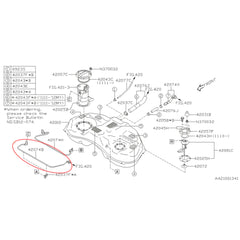 Subaru OEM Fuel Tank Vent Line 2015-2021 Crosstrek, Forester, Impreza, WRX | 42074SG012