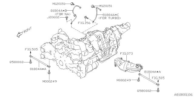 Subaru OEM Grounding Strap WRX 08-26 / STI 08-21 | 81831AG000