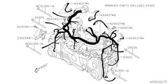 Subaru OEM Harness Adapter (Part Code 24037*C) STI 2017-2021 | 24037AA400