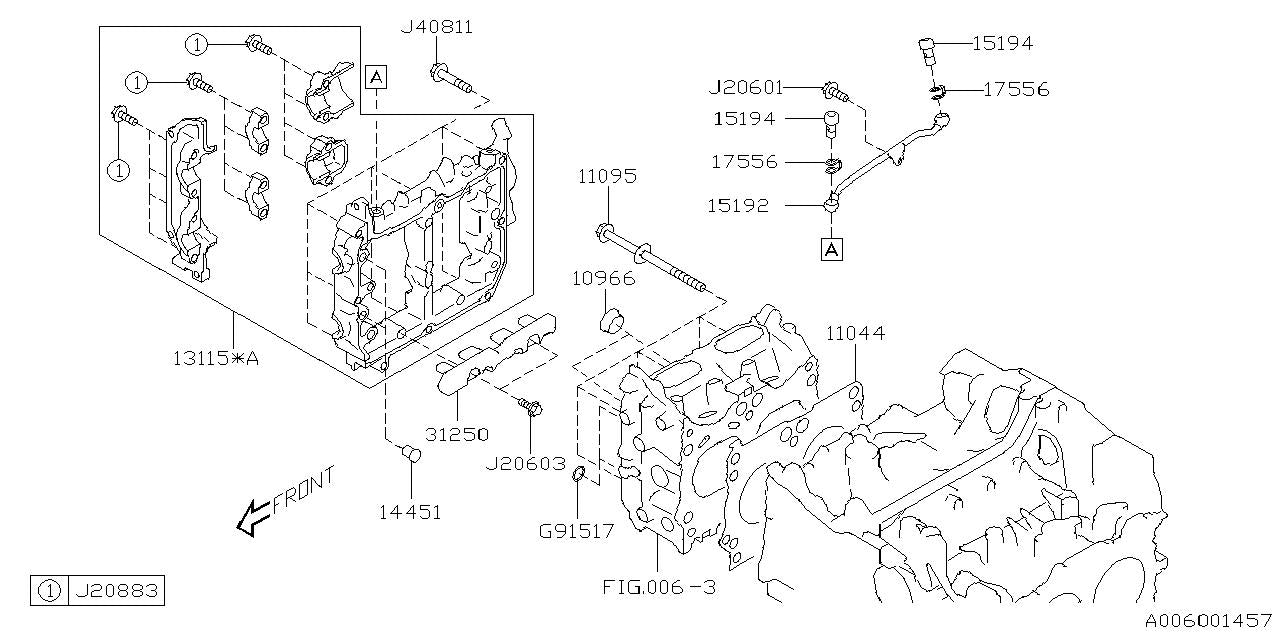 Subaru OEM Head Gasket Single Subaru BRZ 2022-2026 11044AA930