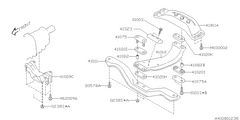 Subaru OEM Headlight Mounting Screw | 010006350