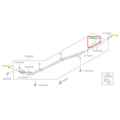 Subaru OEM Heater Hose Inlet Subaru Ascent 19-25 | 72415XC00A