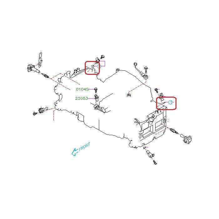Subaru OEM Intake Cam Position Sensor Gasket Subaru STI 2015-2021 | 13099AA010
