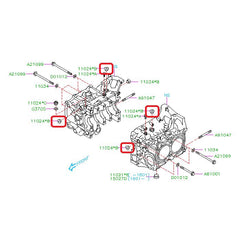 Subaru OEM Main Gallery Plug WRX 02-21 / STI 04-21 | 11024AA141