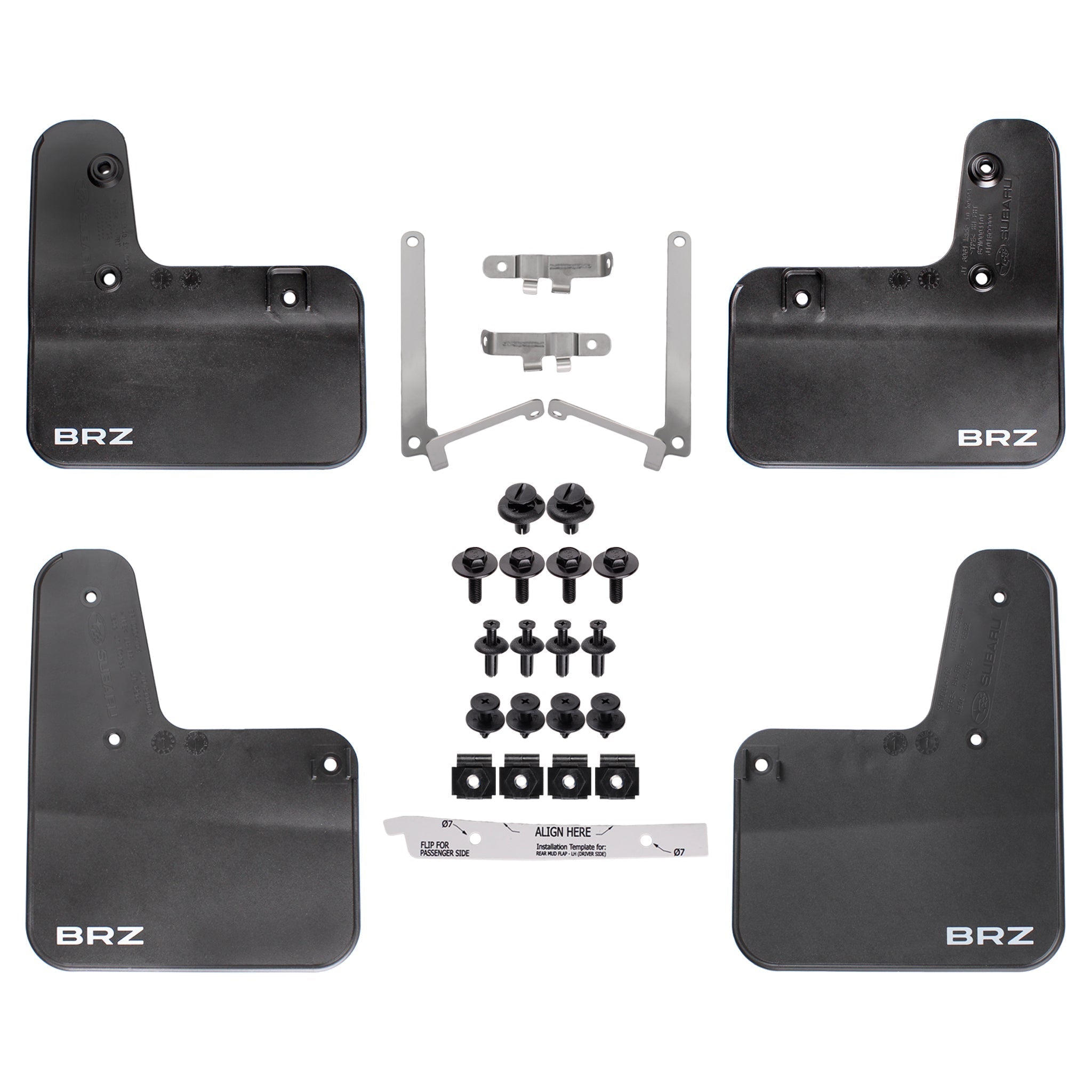 Subaru OEM Mud Flaps Subaru BRZ 2022-2026 | J101SCC000