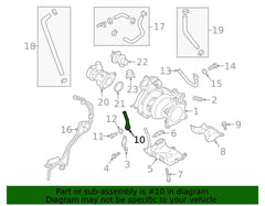 Subaru OEM Oil Outlet Tube Subaru WRX 2015-2021 | 14430AA282