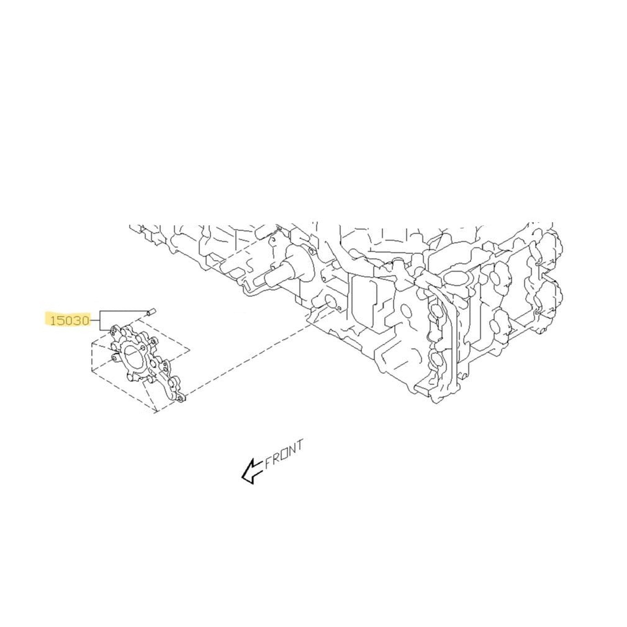Subaru OEM Oil Pump Subaru WRX 2022-2026 | 15030AA050