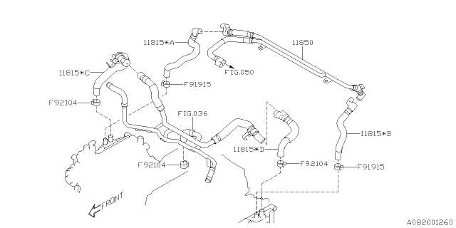 Subaru OEM PCV Assembly 17-21 STI | 11815AC820