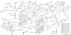Subaru OEM PCV Valve 08-16 STI / 08-10 WRX | 11810AA040