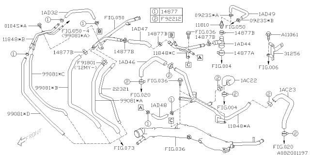 Subaru OEM PCV Valve Forester / Impreza 08-10 | 11810AA100