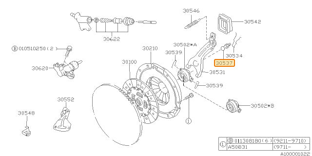 Subaru OEM Pivot Ball (02-07 WRX) | 30537AA030
