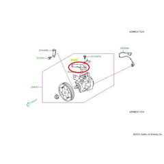 Subaru OEM Power Steering Hose Connector 08-14 WRX / 08-21 STI | 34431FG000