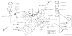 Subaru OEM Pump Assembly Gasket Subaru BRZ 2022-2026 | 42025CC010