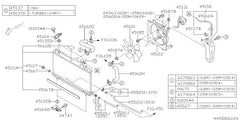 Subaru OEM Radiator Coolant Inlet Hose WRX / STI 2002-2007 | 45161FE050