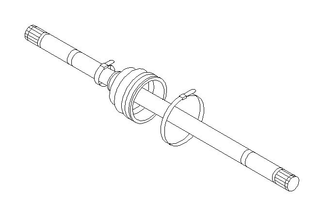 Subaru OEM Rear CV Axle BRZ 2013-2020 | 28421CA000