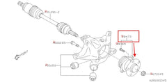 Subaru OEM Rear Hub & Bearing Assembly Subaru Ascent 23-26 / Crosstrek 24-26 / Legacy / Outback 23-25 | 28473XC00E