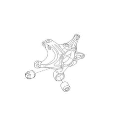 Subaru OEM Rear Knuckle Left Subaru WRX / STI 2015-2021 | 28411VA030