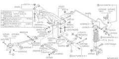 Subaru OEM Rear Subframe Bolt 02-07 WRX / 04-07 STI | 901000206