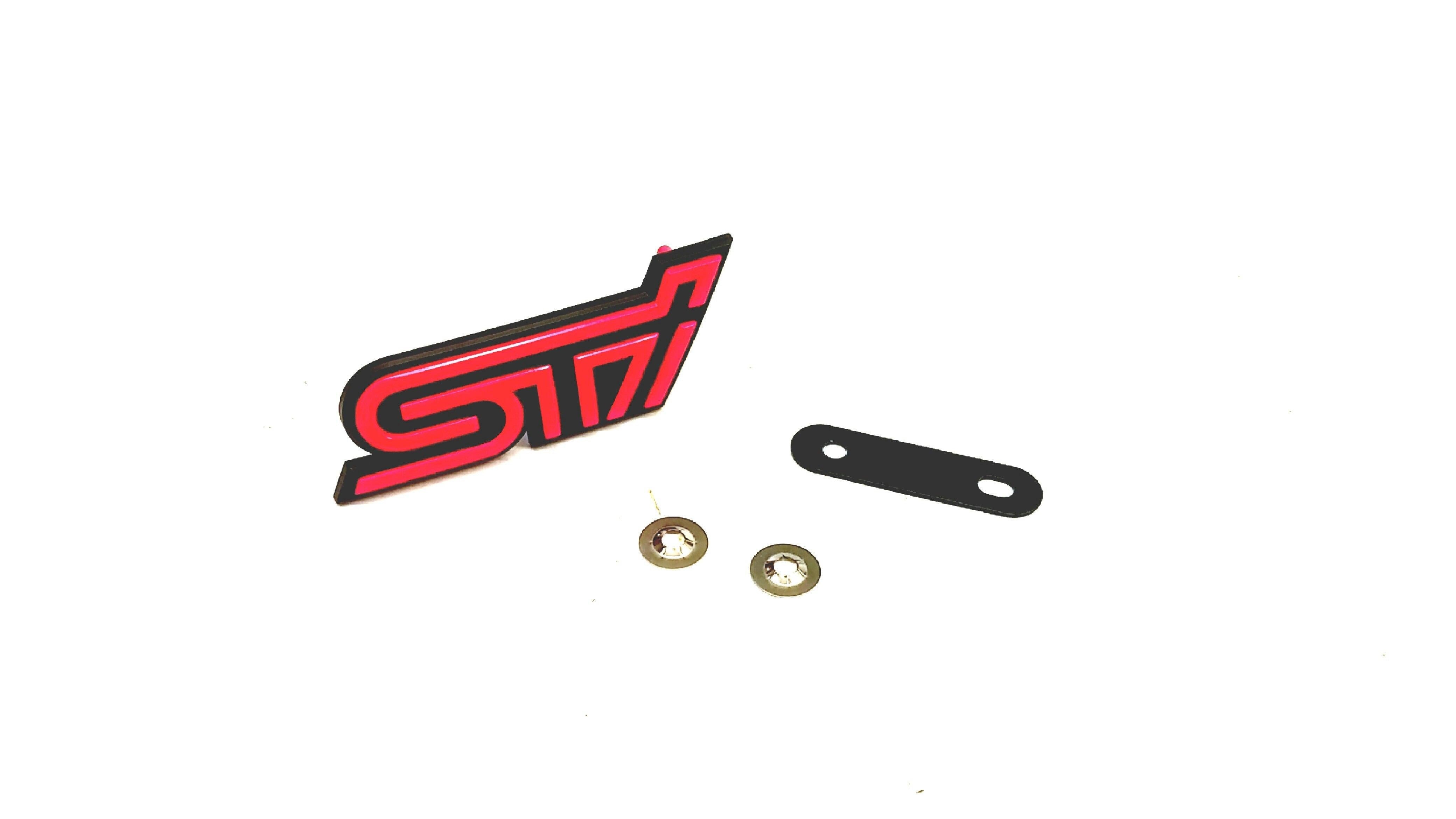 Subaru OEM STI Emblem - Front Grille 2005 STI | 93013FE120