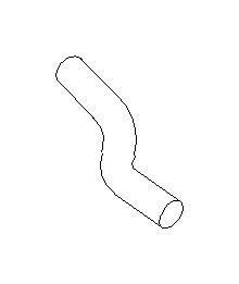 Subaru OEM Secondary Air Pump Hose Forester / Forester XT 2006-2008 / STI / WRX 2006-2007 | 99077AA061