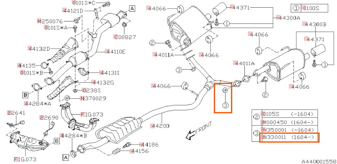 Subaru OEM Self Locking Nut Subaru WRX 17-26 / STI 17-21 | 902330011